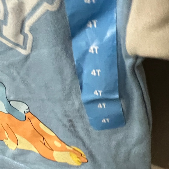 Bluey Kids Matching Set - Blue and White - Picture 5 of 8